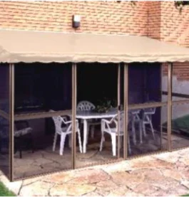 Gazebo Penguin 7’6′′ x 11’4′′ Add A Room Extruded Aluminum Gazebo E1107