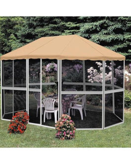 Gazebo Penguin 13 x 9 ft Oblong Three Season Gazebo 41310