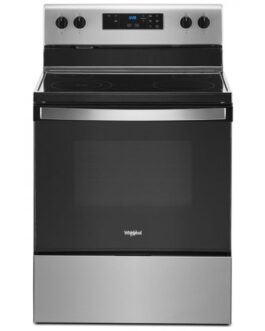 Whirlpool 5.3 Cu. Ft. Stainless Steel Electric Range With Keep Warm Setting