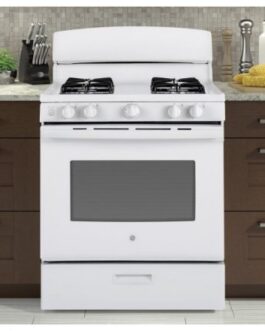 GE ADA 30″ White Freestanding Gas Range