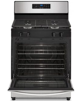 Whirlpool 5.1 Cu. Ft. Stainless Steel Freestanding Gas Range With Broiler Drawer